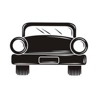 classic car front view vector