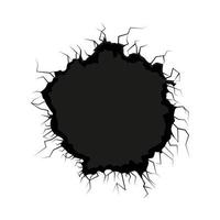 black hole wall vector