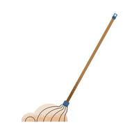 household mop tool vector