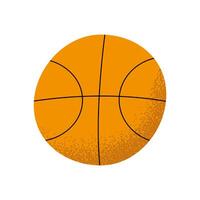 basketball balloon sport vector