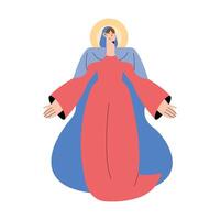 Assumption of Mary virgin vector