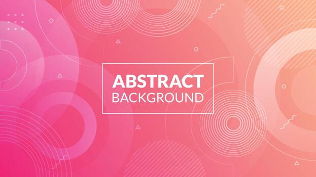 Abstract background template with gradient and geometric shapes vector