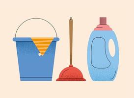 household three tools vector