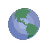 Earth world sphere vector