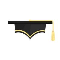 cap graduation accessory vector