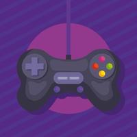 control de videojuegos con cable vector