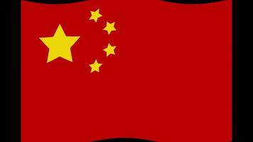 bandeira da china com textura