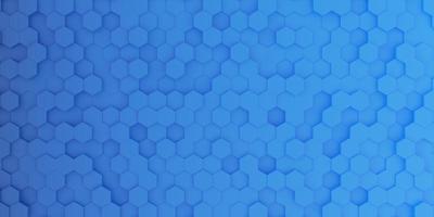 3d blue gradient hexagonal background, hexagon shape wallpaper photo