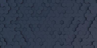 illustration of abstract black hexagonal background, hexagon shape wallpaper photo