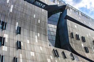 NEW YORK, USA, AUGUST 16, 2016 - 41 Cooper Square building in New York. It was designed by architect Thom Mayne and was opned at 2009. photo