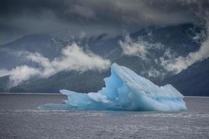 Iceberg and Mountains, Endicott Arm photo