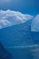 Deep Blue Ice in Tracy Arm Iceberg photo