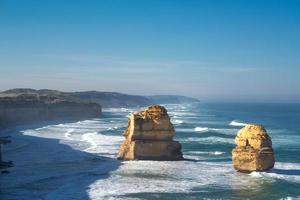 two of the twelve apostles rocks photo