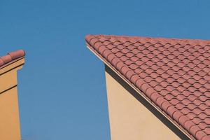 Terracotta Roofs and Sky photo