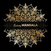 Luxury Ornamental Indian Mandala Design. vector