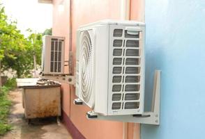 Condensing unit of air conditioning systems. photo