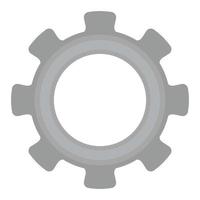 gear wheel design vector