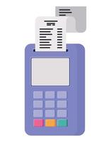 purple dataphone design vector