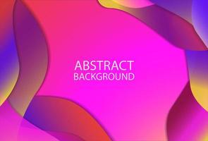 Abstract Background Purple Red Yellow vector
