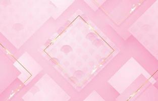 Elegant Rectangle Pink Background vector