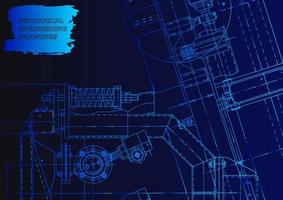 Computer aided design systems. Technical illustrations, background vector