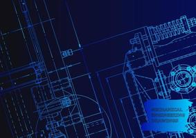 Mechanical instrument making. Technical abstract background vector