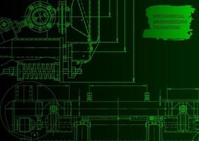 portada, volante, pancarta. ilustración de ingeniería vectorial vector