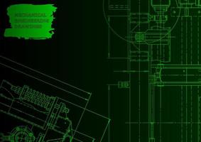 portada, volante, pancarta. ilustración de ingeniería vectorial vector