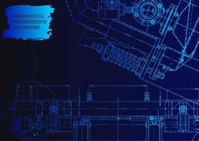 portada, volante, pancarta. ilustración de ingeniería vectorial vector