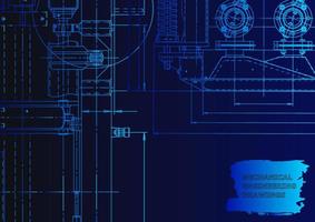 Machine-building industry. Computer aided design systems vector