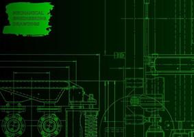 portada, volante, pancarta. ilustración de ingeniería vectorial vector