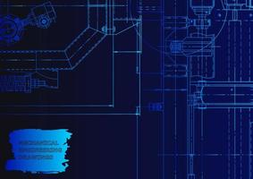 Machine-building industry. Computer aided design systems vector