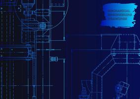 portada, volante, pancarta. ilustración de ingeniería vectorial vector