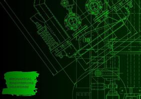 portada, volante, pancarta. ilustración de ingeniería vectorial vector