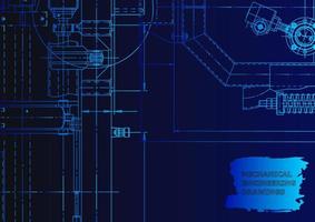 Machine-building industry. Computer aided design systems vector