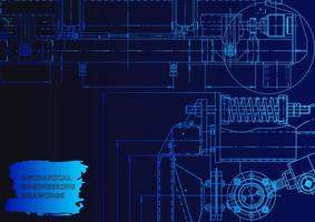 industria de construcción de maquinaria. sistemas de diseño asistido por computadora vector