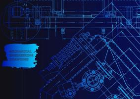 Machine-building industry. Computer aided design systems vector