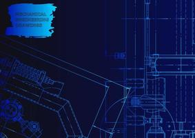 Machine-building industry. Computer aided design systems vector