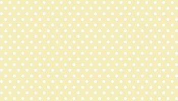 cream polka dots seamless pattern retro stylish background vector