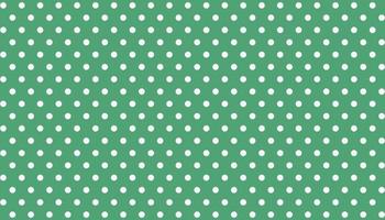 green polka dots seamless pattern retro stylish background vector