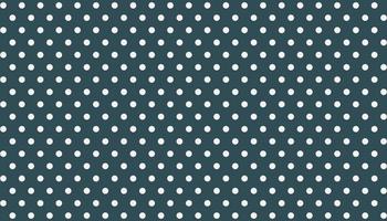 dark blue polka dots seamless pattern retro stylish background vector