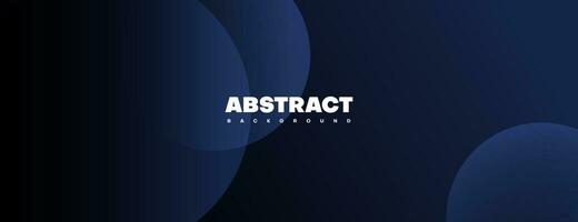 abstract dark blue circle banner background. can be used for banner, poster, web page etc vector