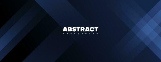 abstract dark blue background with overlap layer stripes vector