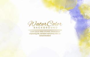 Abstract colorful watercolor for background. vector