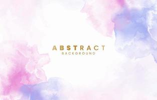 Abstract colorful watercolor for background. vector