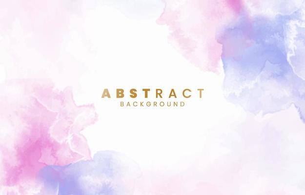 Abstract colorful watercolor for background.