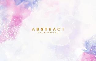 Abstract colorful watercolor for background. vector