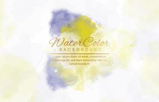 Abstract colorful watercolor for background. vector