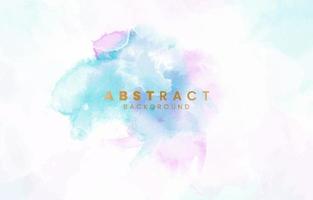 Abstract colorful watercolor for background. vector