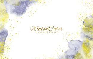 Abstract colorful watercolor for background. vector